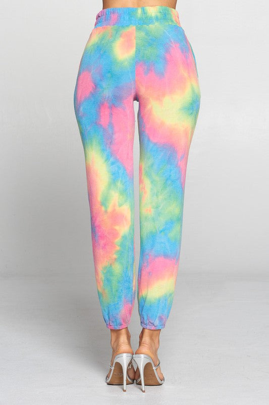 Tie dye joggers