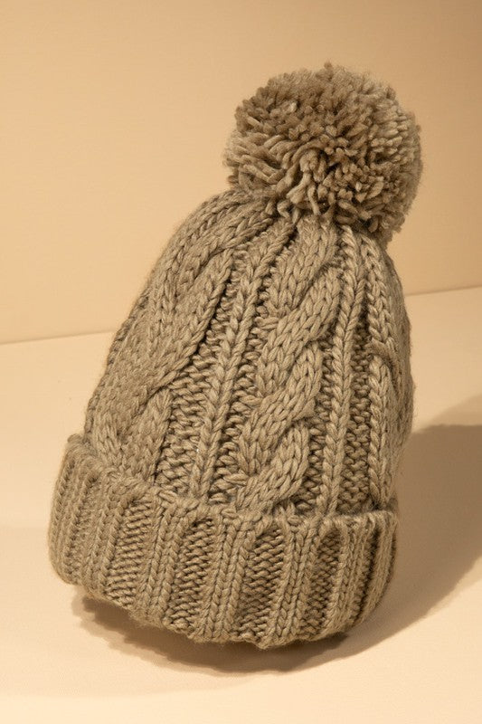 Cable Knit Beanie