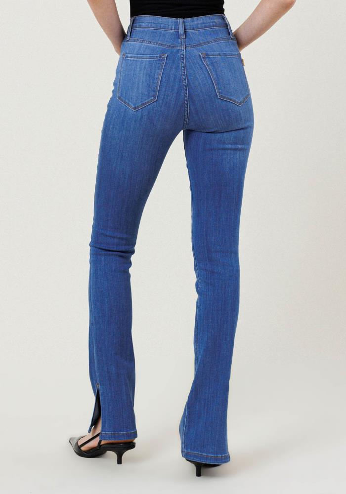 Cozy Side Slit Denim