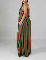 Striped Maxi with Headband