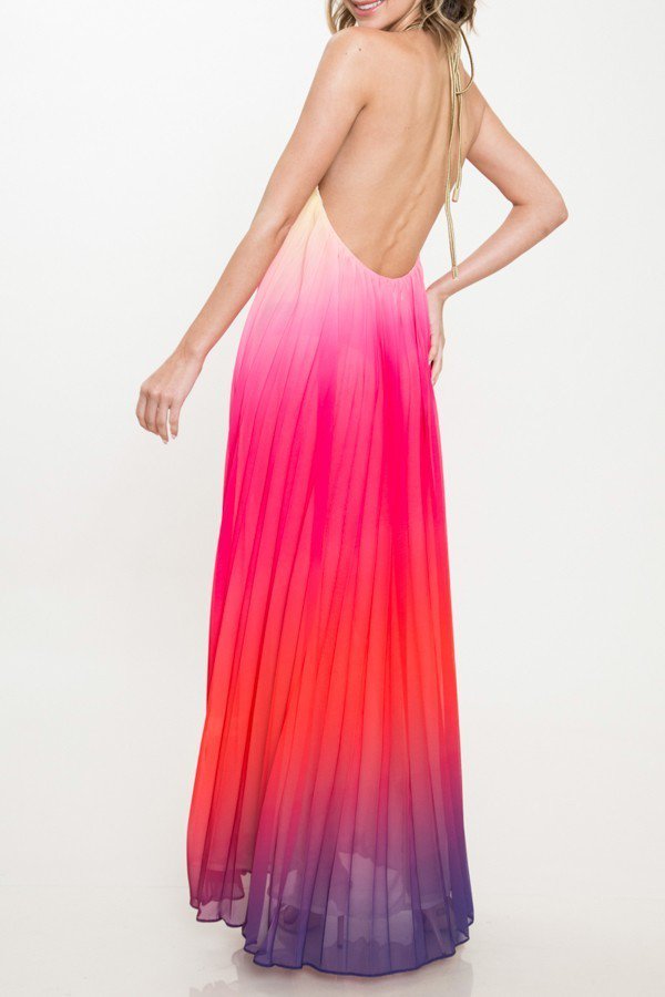 St. Thomas Ombre Maxi Dress