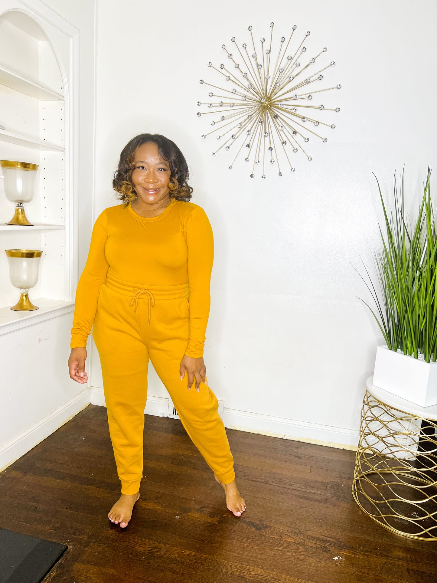 Mustard Long Sleeve T-shirt