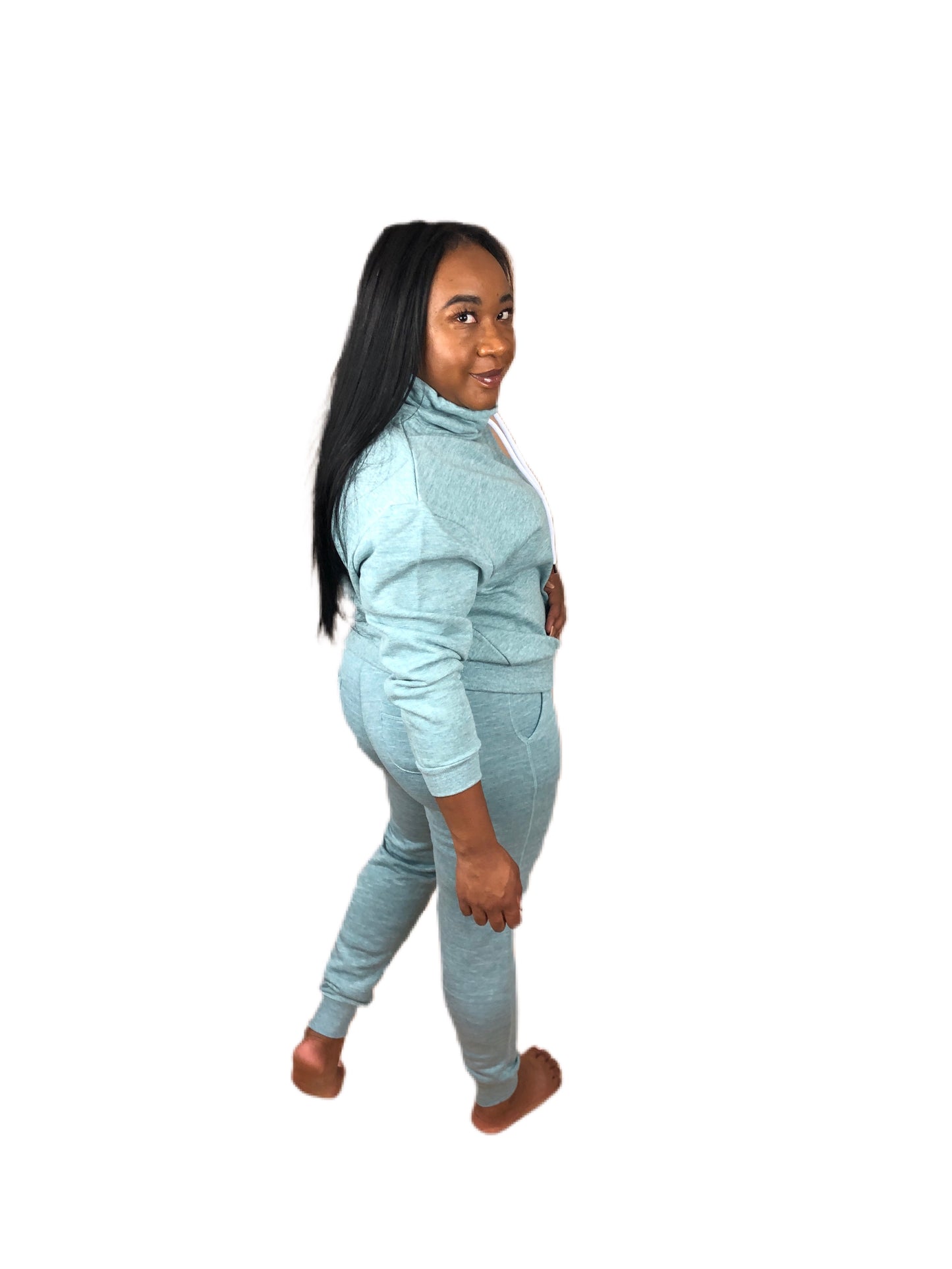 Seafoam jogger set