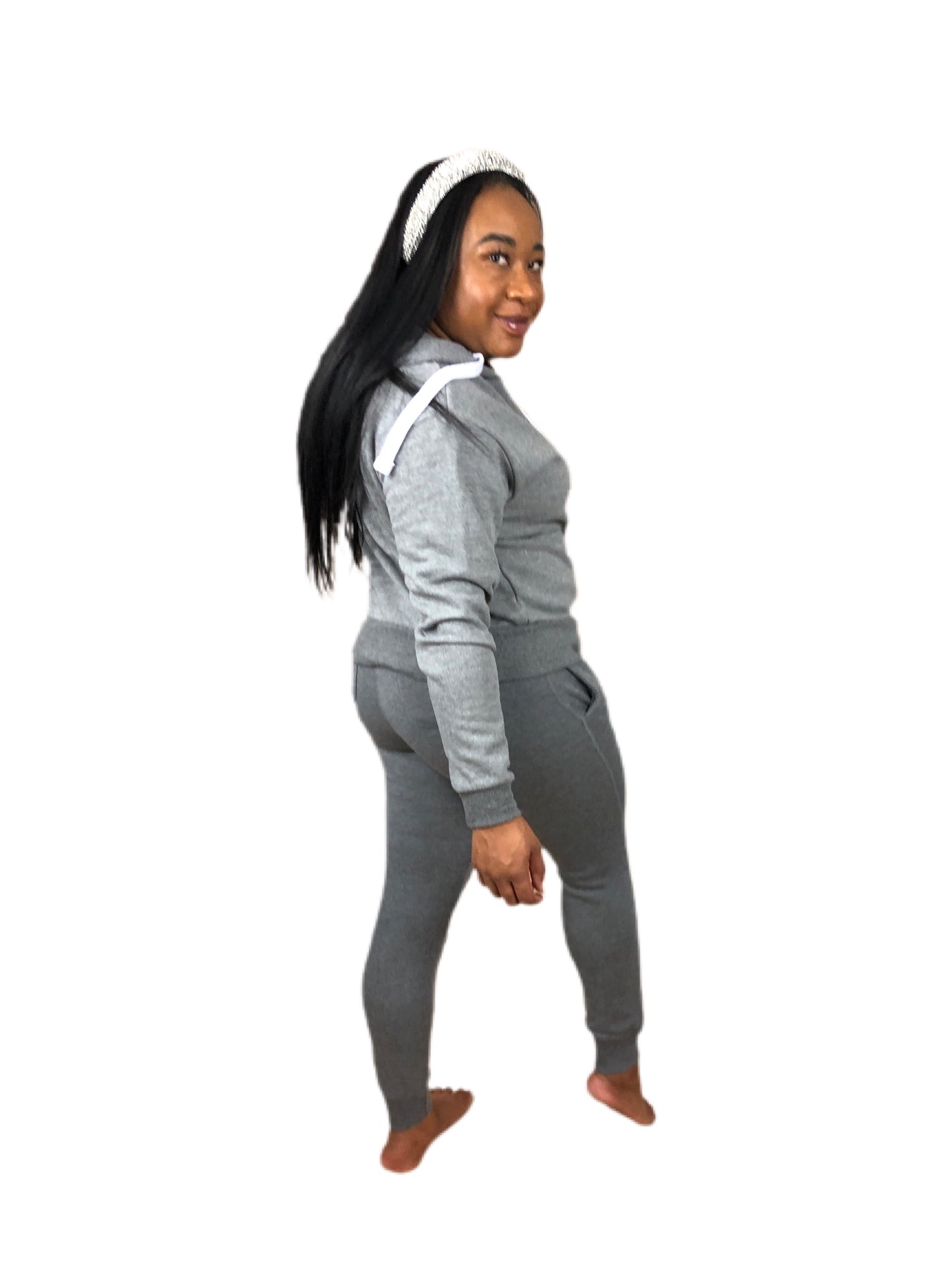 Dark Gray Jogger set