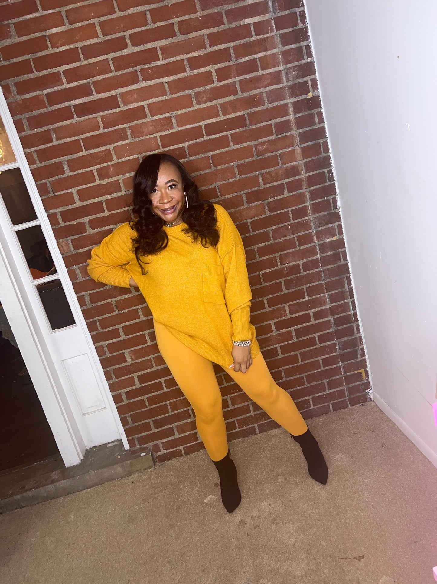 Golden Mustard Sweater