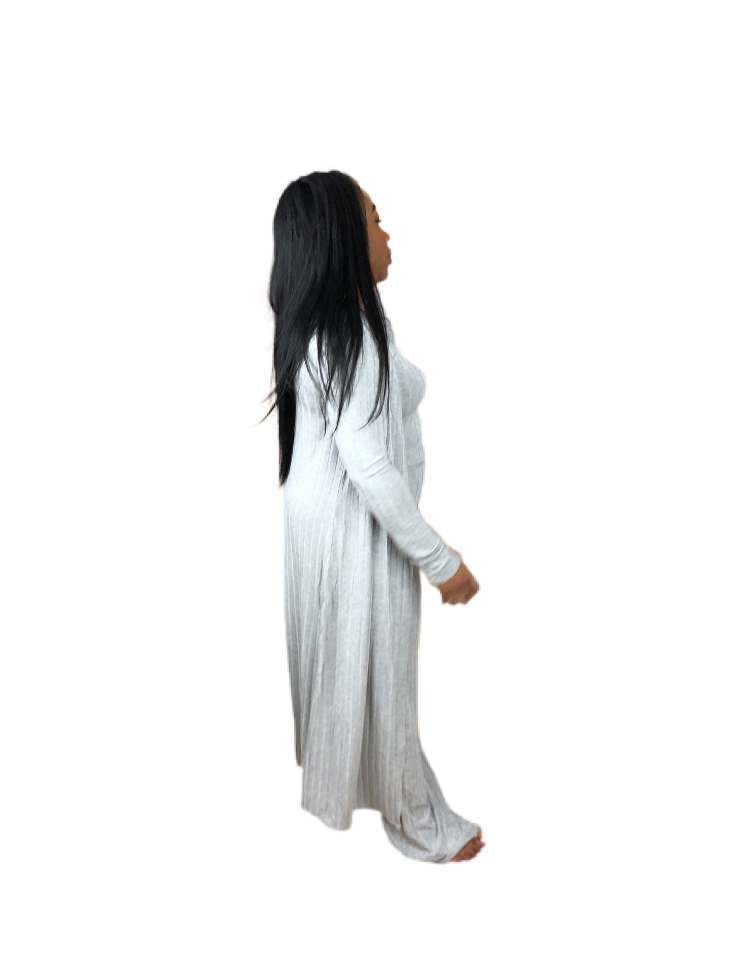 Chill Days Pant Set - Grey