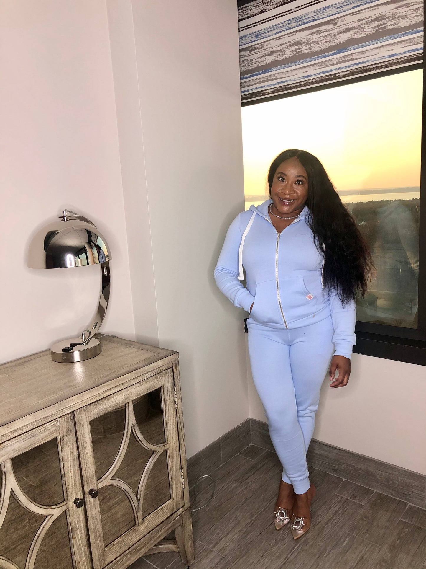 Baby Blue Jogger Set