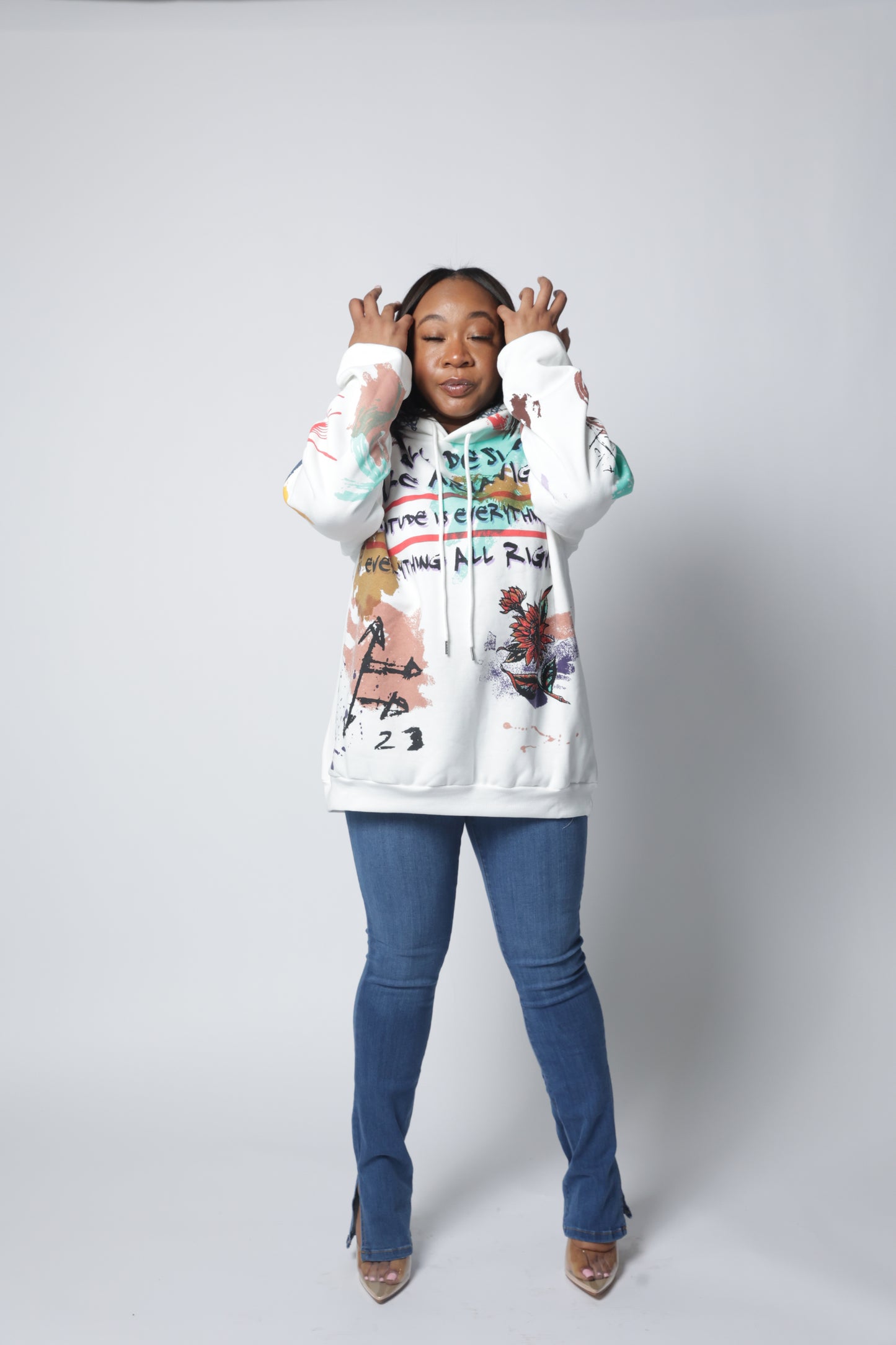 Graffiti Hooded Sweatshirt