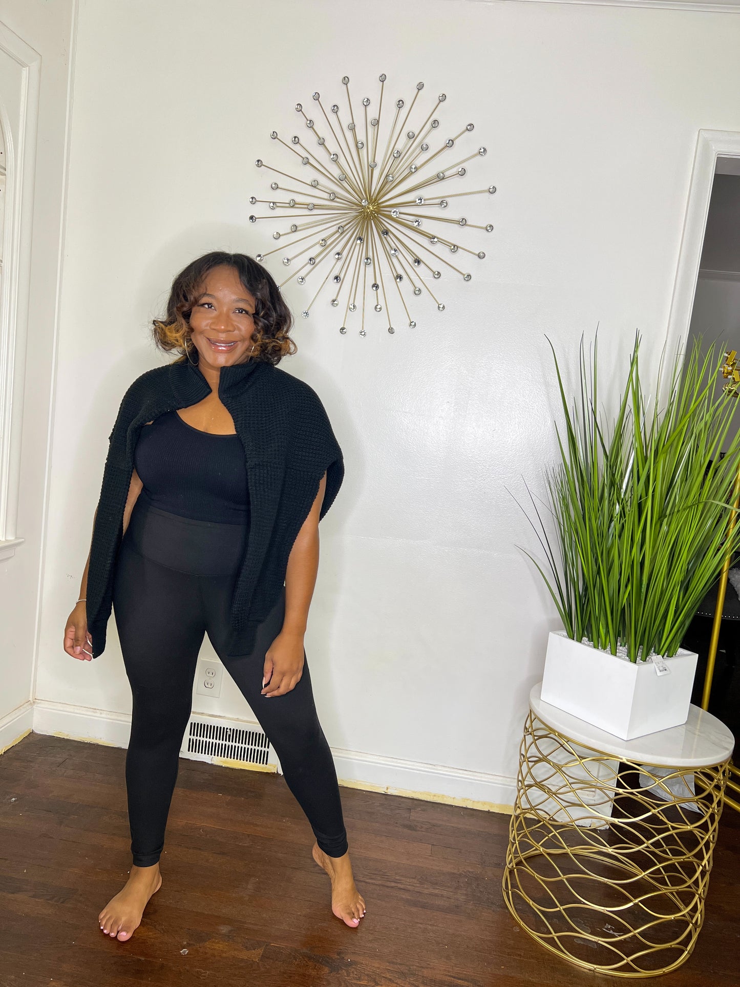 Black Cozy Leggings