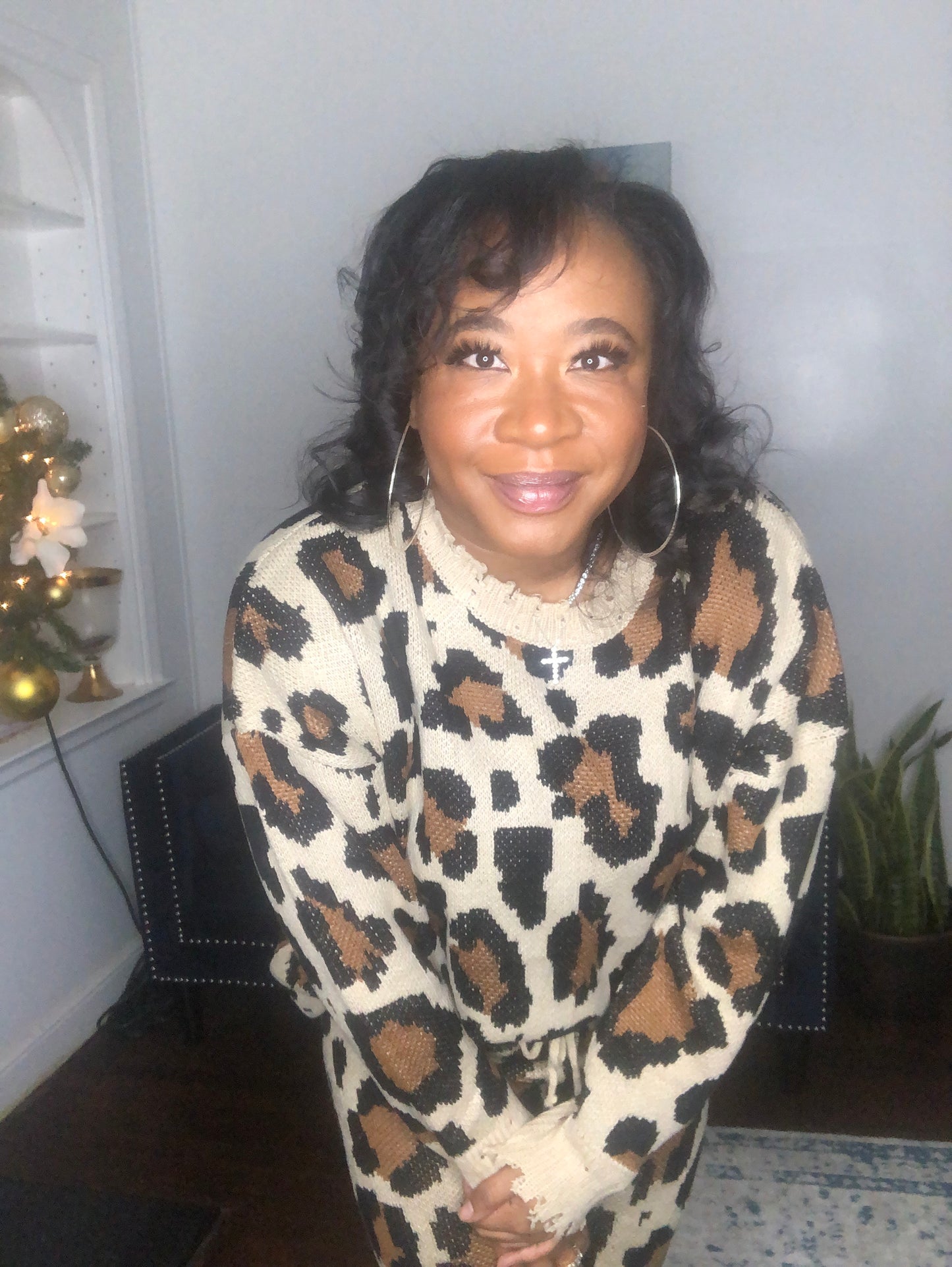 Leopard Lounge Set