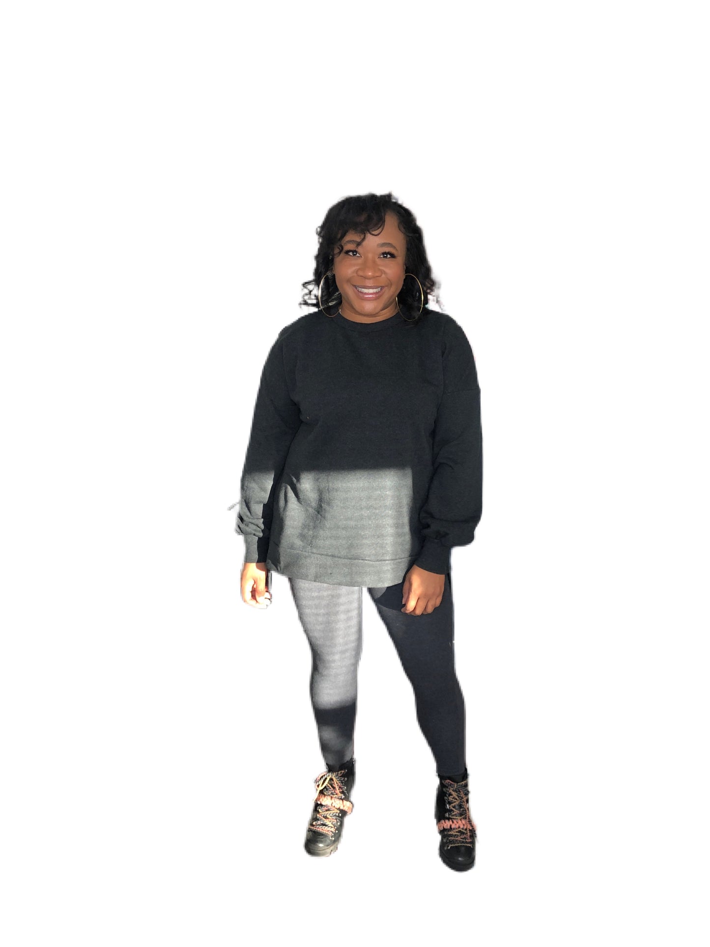 Charcoal legging set