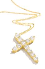 Gold Embellished Cross