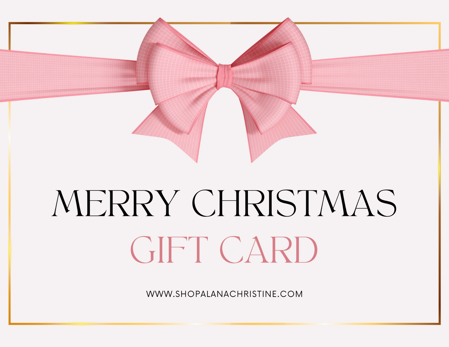 Alana Christine Gift Card