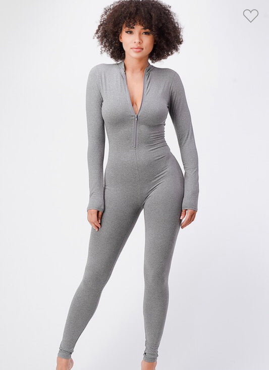 Essential jumpsuit- Gray